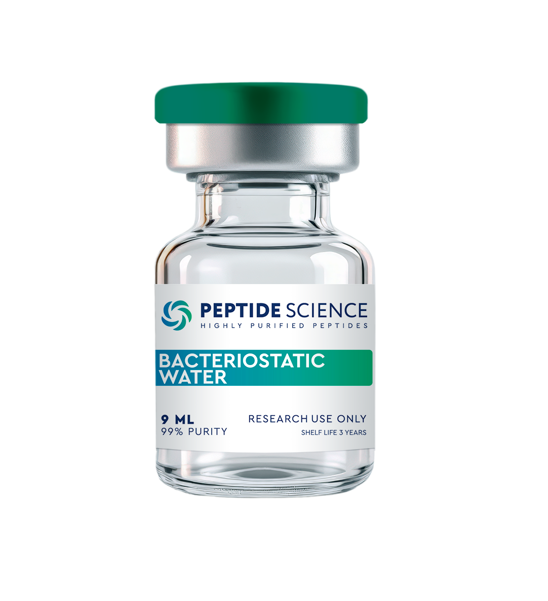 Bactericidal water 9 ml (Bacteriostatic water), Peptide Science bottle Bactericidal water 9 ml (Bacteriostatic water), Peptide Science bottle